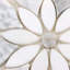 Thistle 12.4" X 14.13" Marble Waterjet Mosaic Tile (1.21 Sq. Ft. / Sheet)-159050086