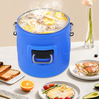 Insulated Soup Carrier, Insulated Food Container, Portable Commercial Soup Container For Restaurant Canteen Home Party