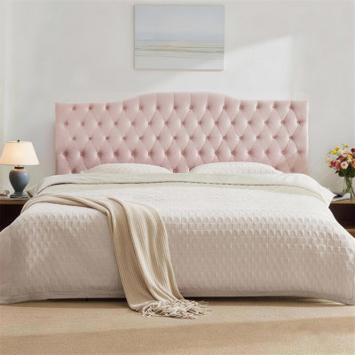 Aveigha Arched Upholstered Headboard