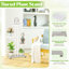 Support pour plante d'intérieur / extérieur à 4 niveaux, conception d'angle à niveaux, support à fleurs en métal-755813115-755813092