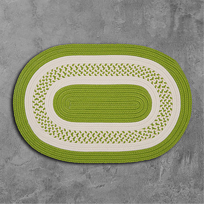 Crescent Indoor/Outdoor Reversible Area Rug - Bright Green