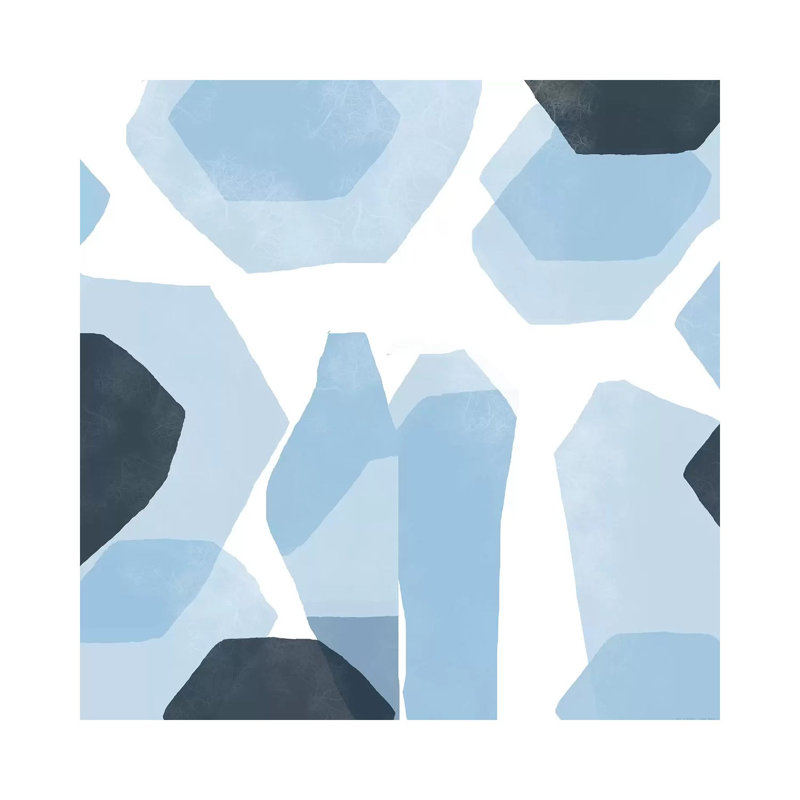 Blue Laguna by Art Mirano - Wrapped Canvas Print, 66.04cm H x 66.04cm W x 1.91cm D