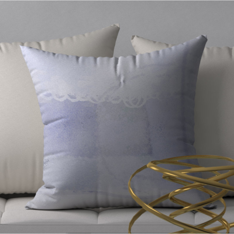 Housse de coussin décorative carrée divine Keenest, 18" x 18"