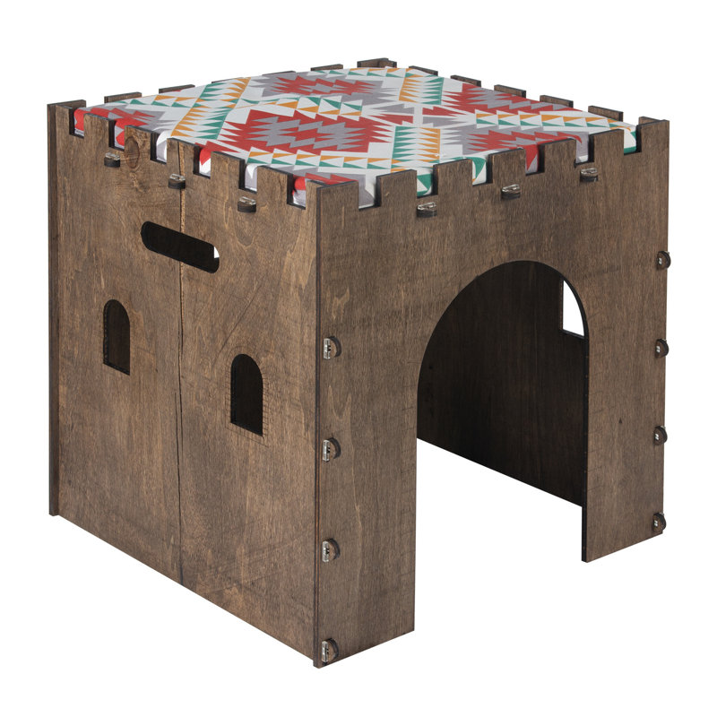 Geometric Nest Pet Bed