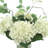 Izora Polysilk Hydrangea Arrangement in Vase
