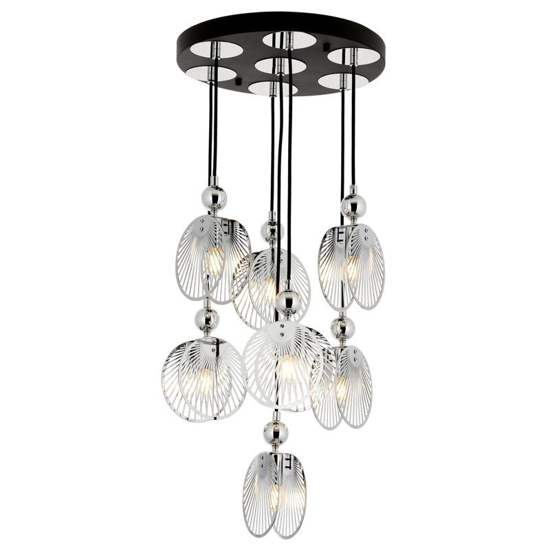 Demps 7 - Light Unique/Statement LED Chandelier