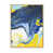 Toile avec cadre flottant brun