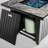 Marenna Square Steel Propane / Liquefied Petroleum Gas Smokeless Fire Pit Table