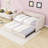 Twin Upholstered Daybed with Pop Up Trundle-2061118826