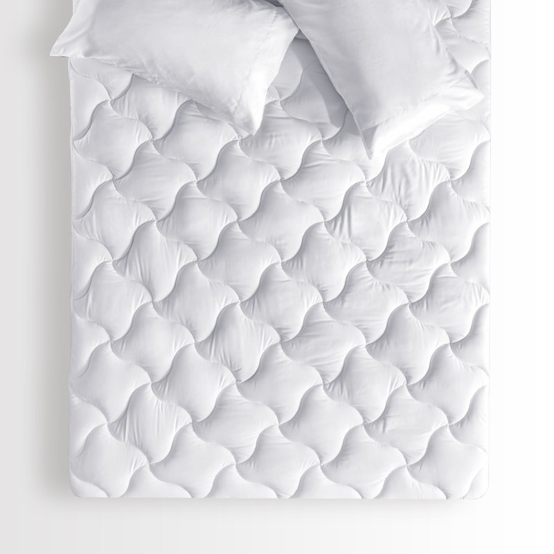 Margarita Down Alternative Mattress Pad, Twin, White