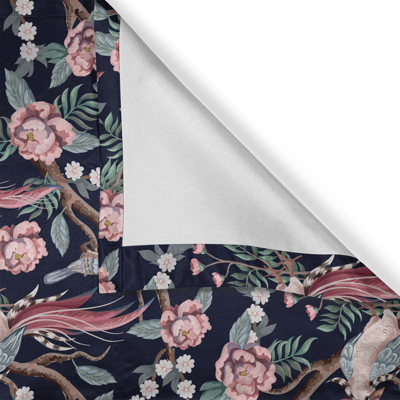 Semi Sheer Curtain Pair