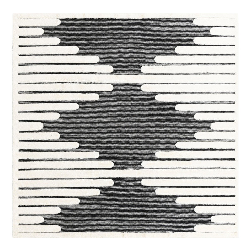 Corrigan Studio® Strings Raheesa Rug, Square 7'10"