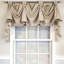 RLF Home Soft Linen 3-Scoop Victory Swag