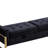 Drewes Velvet Storage Bench for Bedroom End of Bed with Double Lids,Gold Legs-410114513