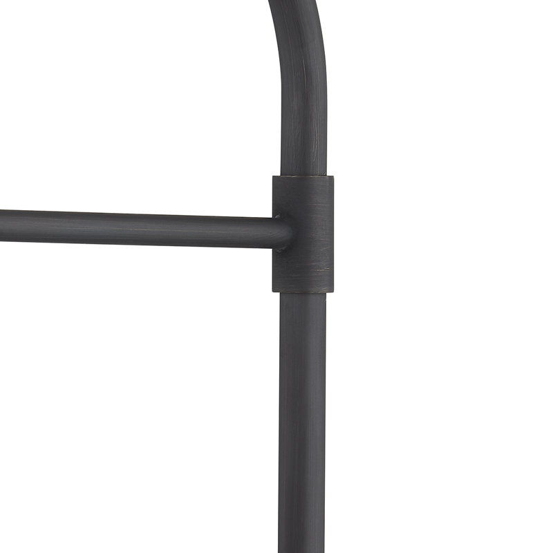 Applique à bras en acier, Bronze, H 14,75 po x l 9 po x P 12,75 po