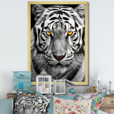 " Fierce White Tiger I "