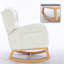 Chaise berçante à oreilles rembourrée Classic-1642680703