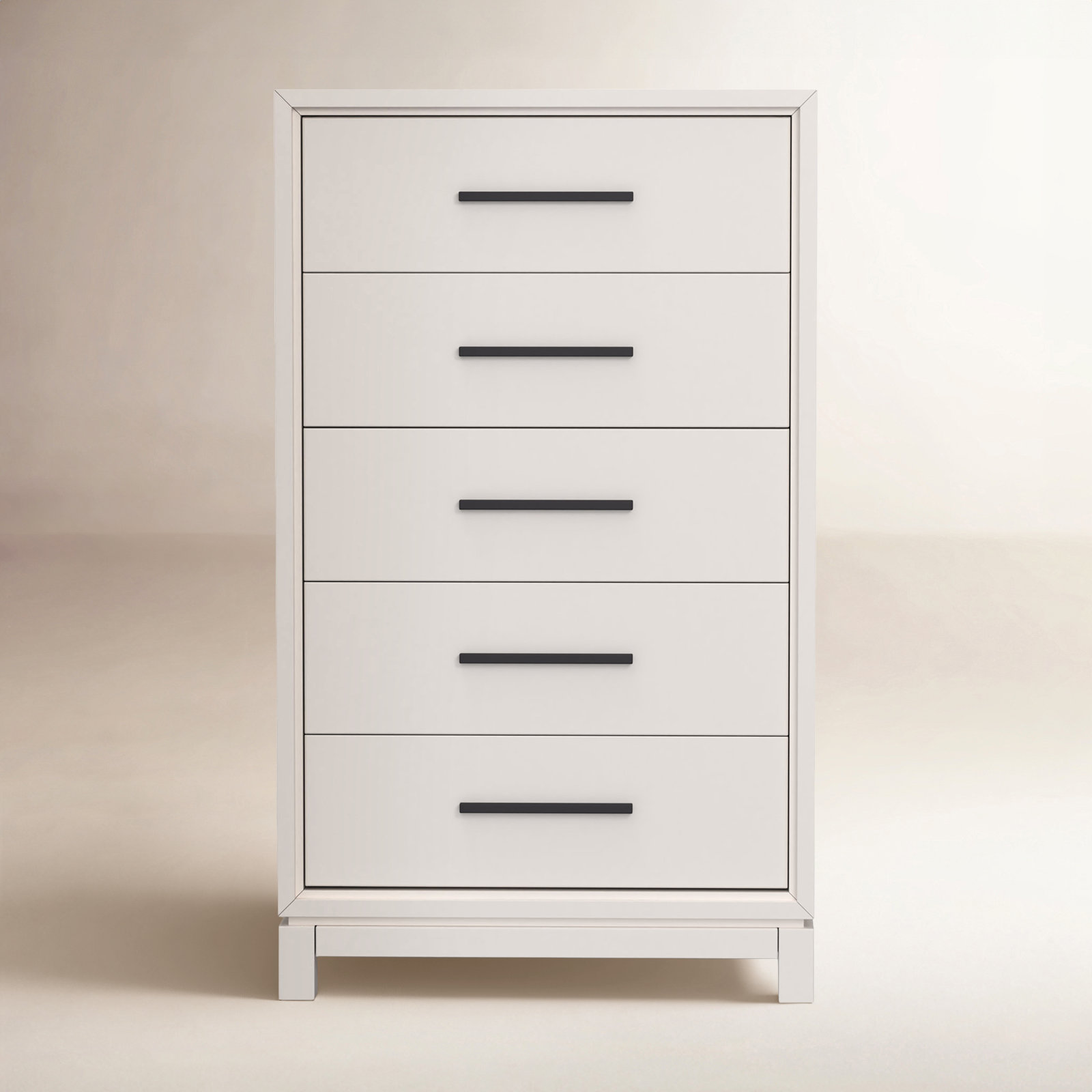 Wrightia 5 - Drawer Dresser, Chalk White
