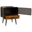Anaiz 50cm W Iron Bedside Table