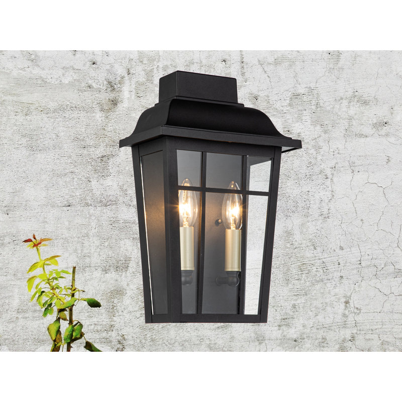 Lanterne murale d'extérieur 2 lumières Ellington Transitional