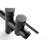 Tub Filler Faucet With Splash Prevention And Conversion Knob - Matte Black Handheld Shower Construction Stainless Steel-120951937