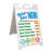 Portable Folding Double Sided Sign Stand-73195533