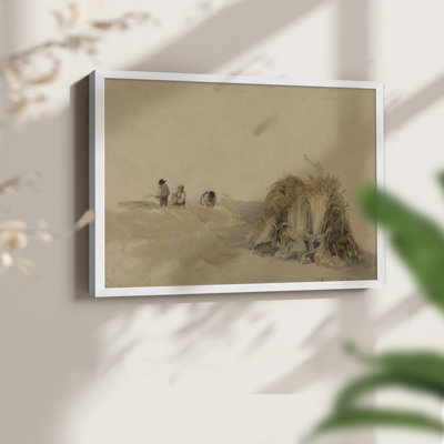 Paysages rétro-DCxxxv-reproduction encadrée - réversible