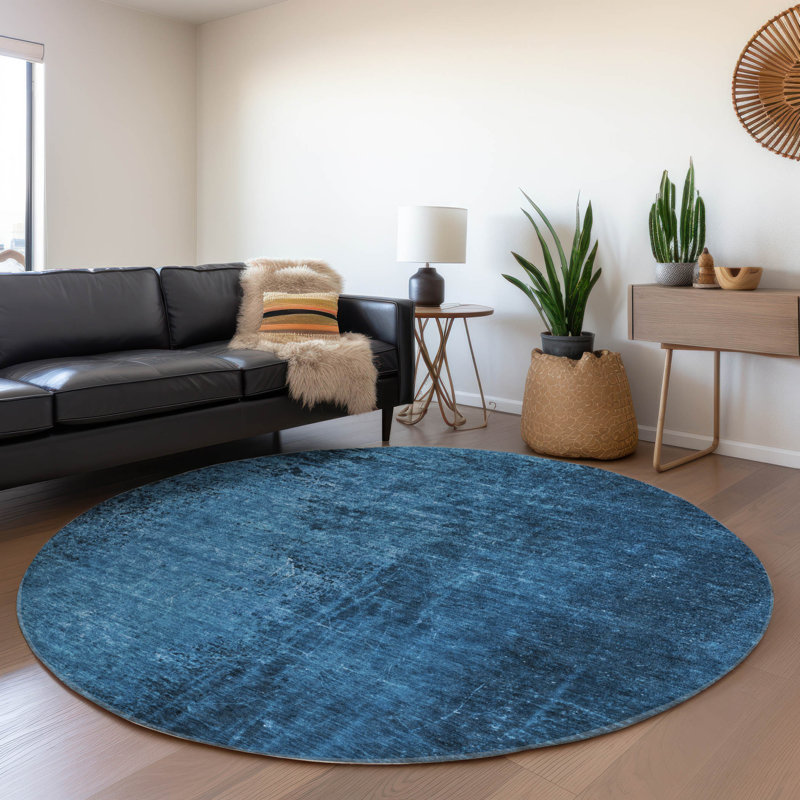 Krauss Indoor / Outdoor Rug, Round 8'