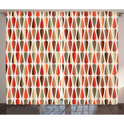 Alejandro Semi Sheer Curtain Pair