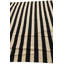 Tapis noir et blanc Pegues