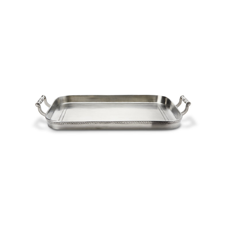 Gallery Pewter Decorative Tray