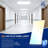  2x4 Led Flat Panel Light, 10800lm, 150lm/w, 30w/40w/50w/60w/72w Selectable, 5cct Switchable,drop Ceiling Lights Fixture For Office Kitchen Basement Laundry Etl Listed, 6pack-415757108-415757111