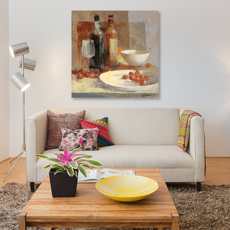 « a good gout iv », impression sur toile, H 48 po x l 48 po x P 1,5 po, Toile tendue, Pas de tapis