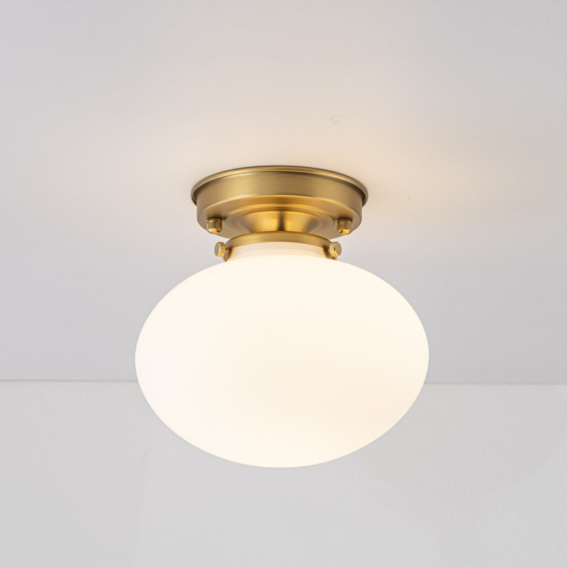 Plafonnier semi-encastré 1 lumière