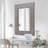 Solid Wood Frame Rectangle Wall Mirror