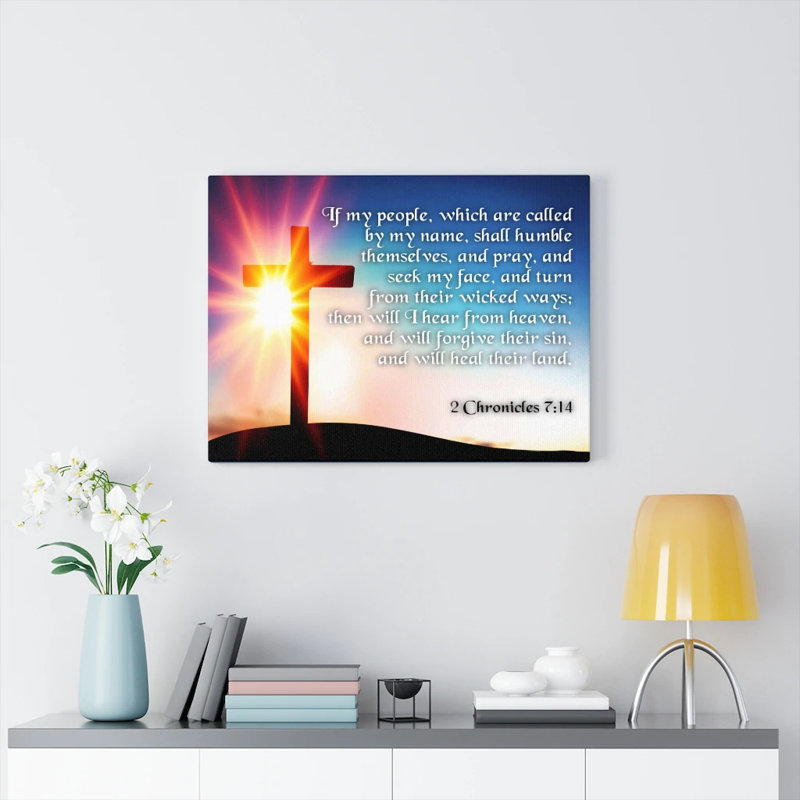 Seek My Face - Wrapped Canvas Print, 61cm H x 76cm W