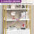 64'' H 31.5'' W Storage Bookcase-1868921519