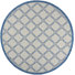 Blue/Ivory