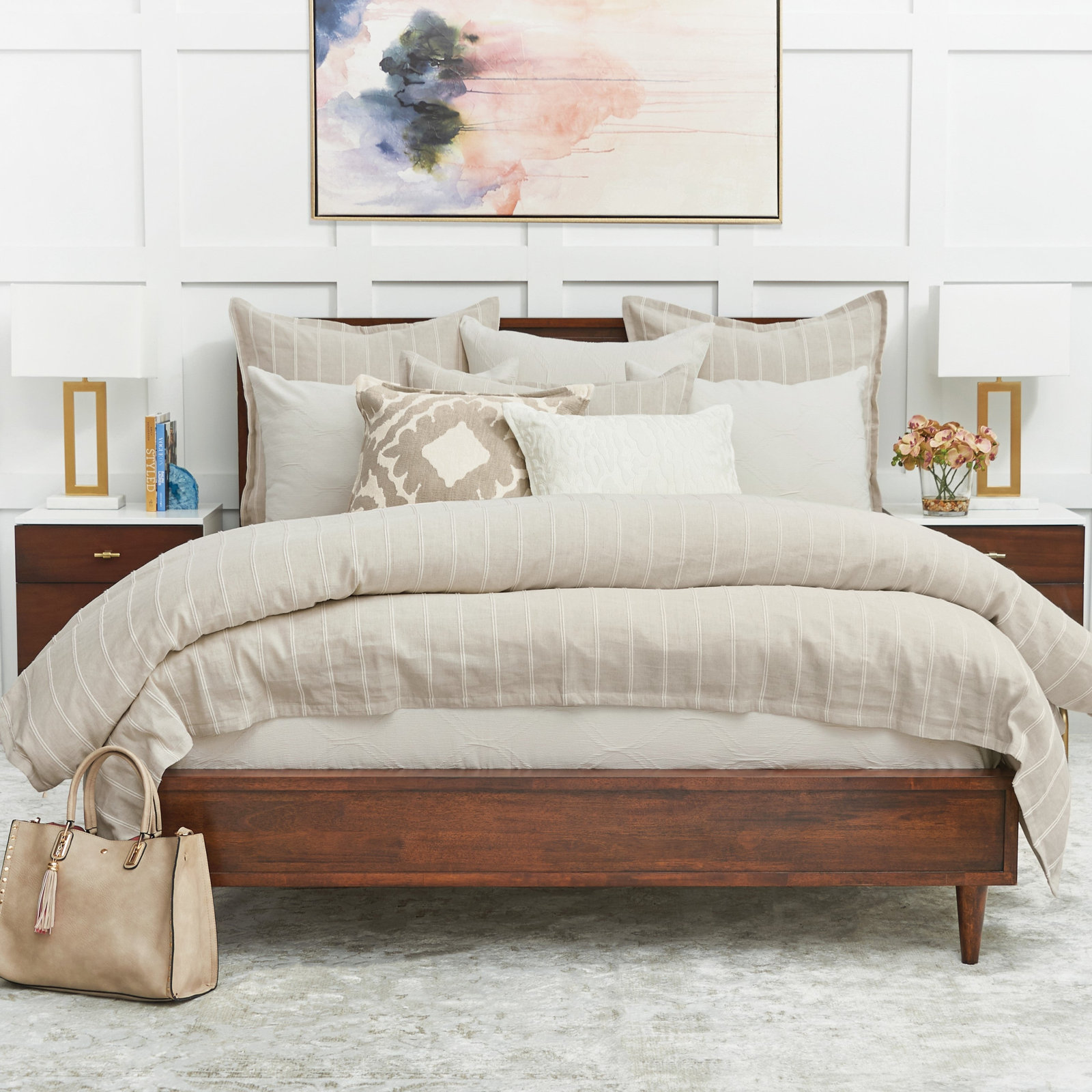Mazan Cotton Shams, Euro