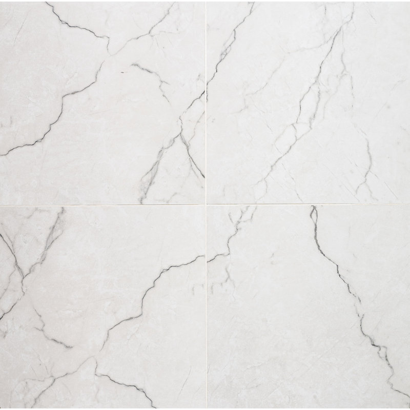 Carrelage mural et de plancher en porcelaine polie 24 po x 24 po Beldale Beldale, Gravelle