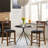 Grondin Upholstered Counter Stool with Solid Wood Frame-192261214