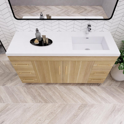 Verda Freestanding Vanity With Reinforced Acrylic Sink