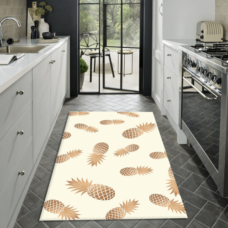 Tapis beige en jute / sisal tissé à la machine Alsey, Rectangle 4 pi 4 po x 6 pi 3 po