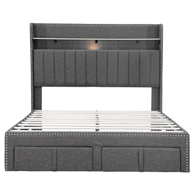 Darlita Upholstered Storage Bed