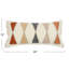 Coussin en coton avec broderie et frange-716615240