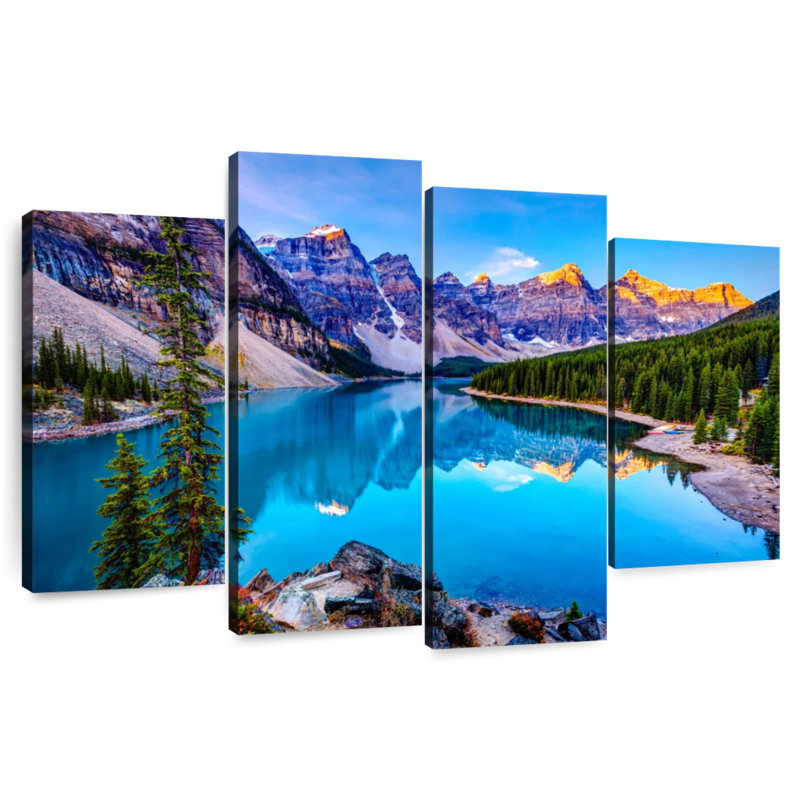 Alvord Amazing Moraine Lake, H 32 po x l 52 po