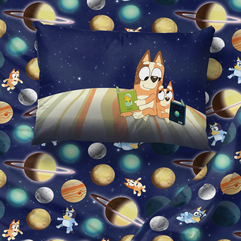 BLUEY BLAST OFF TODDLER BED SET