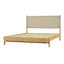 Ensemble de base de lit en bois avec tables de chevet-360644223-360644221