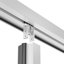 Porte de patio pliante à 2 panneaux en aluminium KaMic EliteFold-109402241-109402242