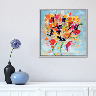 « Kiss me floral » par Julian Spencer, reproduction d’art